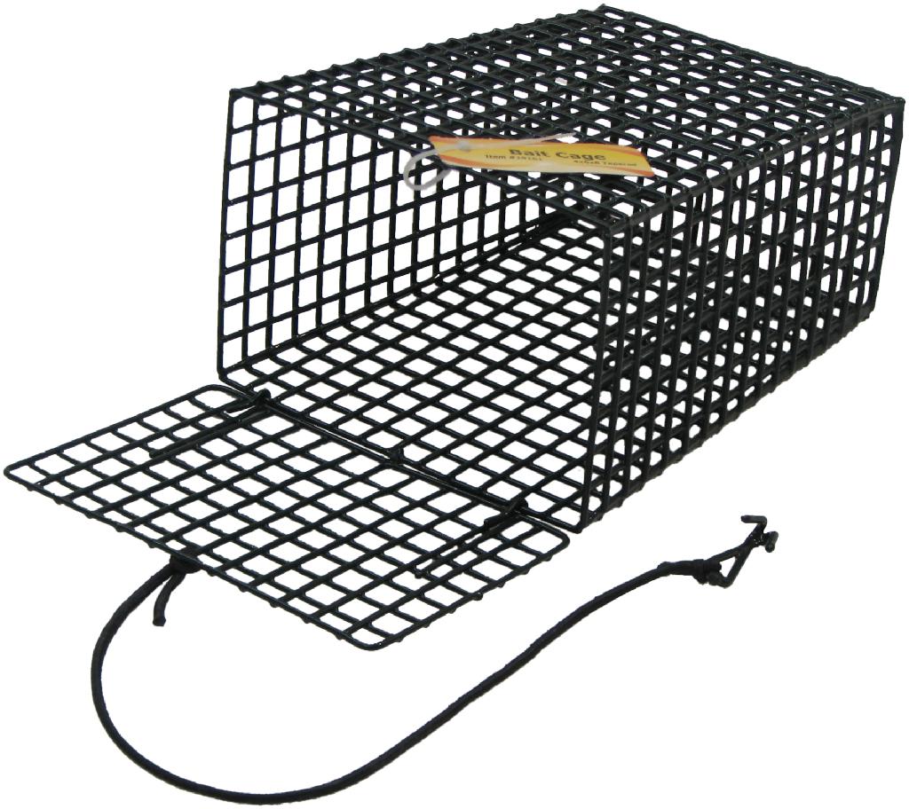 SMI BAIT CAGE TAPERED 6x4x8 1/2'GRID GRN