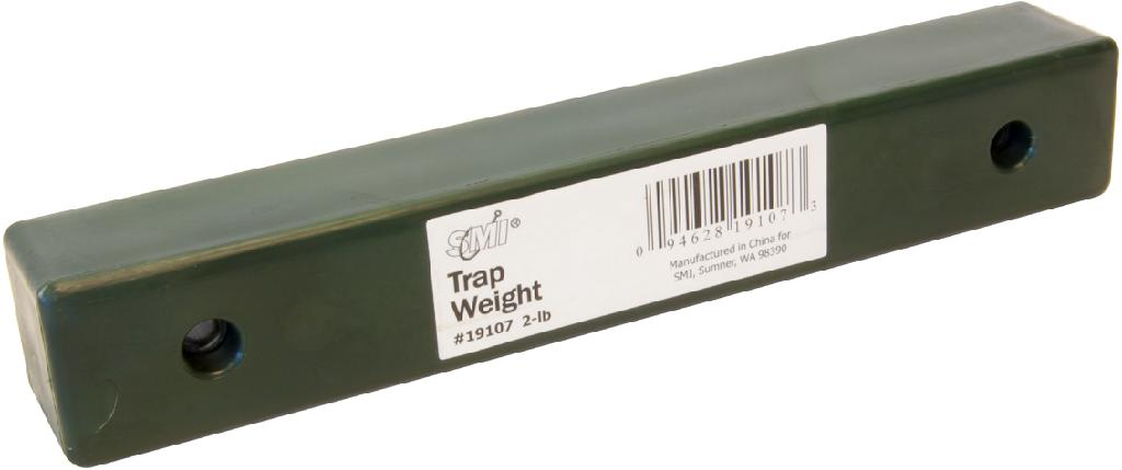 SMI TRAP WEIGHT VC W/HOLES 8'LONG 2-LB