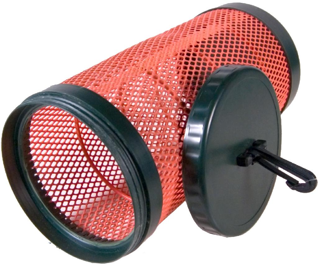 SMI BAIT BARREL 3-5/8'DIA 9'W/SNAP ORANG