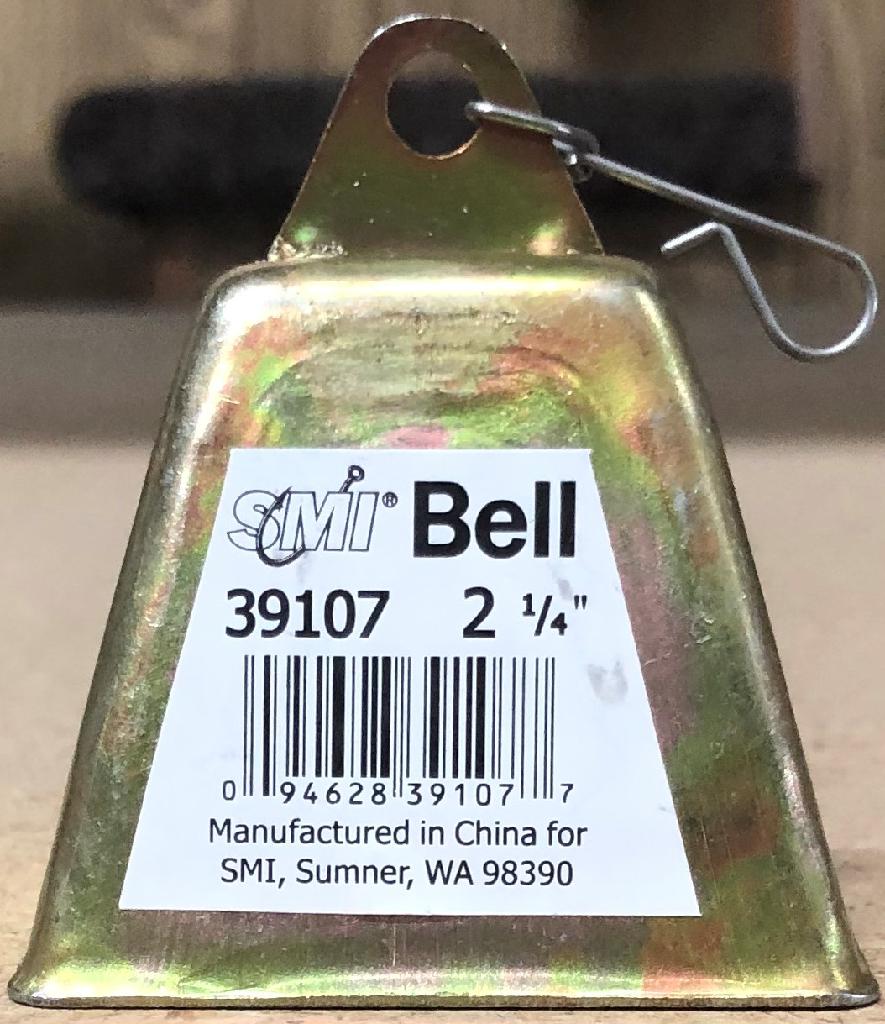 SMI BELL CLAPPER W/WIRE CLIP 2-1/4'(1)