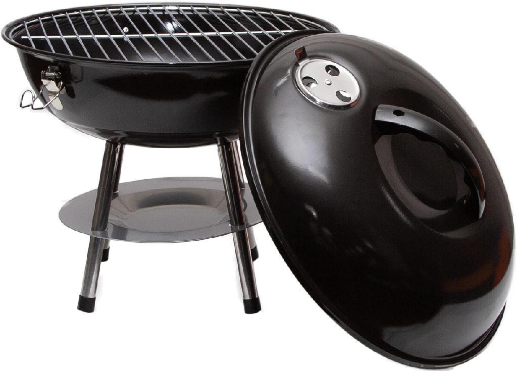 S/SPORT PORTABLE CHARCOAL GRILL-13.5' GRILLING SURFACE (14.5' X 14.5' X 15.5')