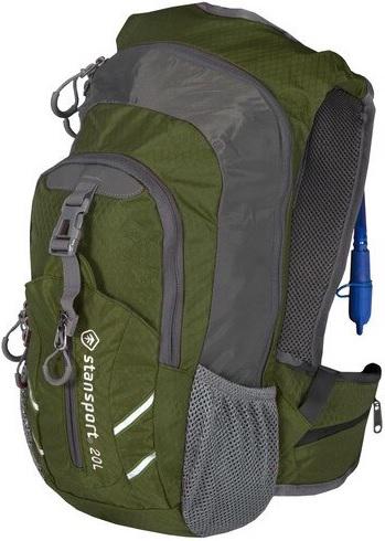 S/SPORT 20 LITER BACKPACK W/HYDRATION BLADDER (2 LITER RESERVOIR) OLIVE GREEN