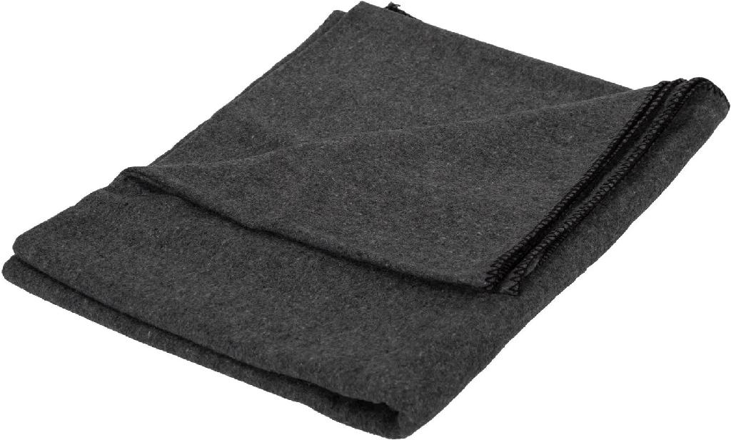 S/SPORT CAMP BLANKET 55% WOOL 45% POLY  60'X80' GRAY