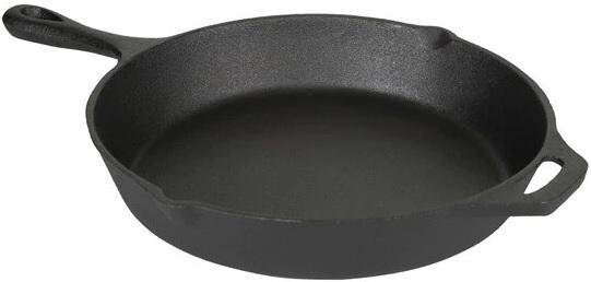 S/SPORT PRE-SEASONED CAST IRON FRY PAN 12'