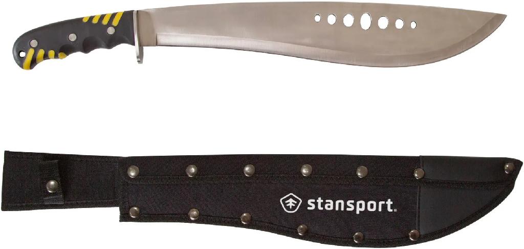 S/SPORT 15' STEEL CAMP MACHETE W/SHEATH