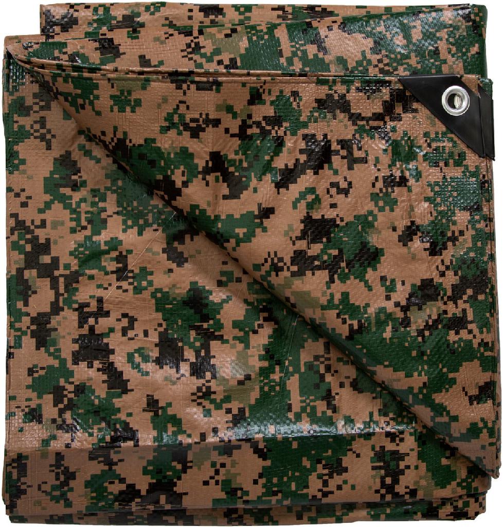 S/SPORT  8 X 10 RIP STOP TARP  DIGITAL CAMO WOODLAND