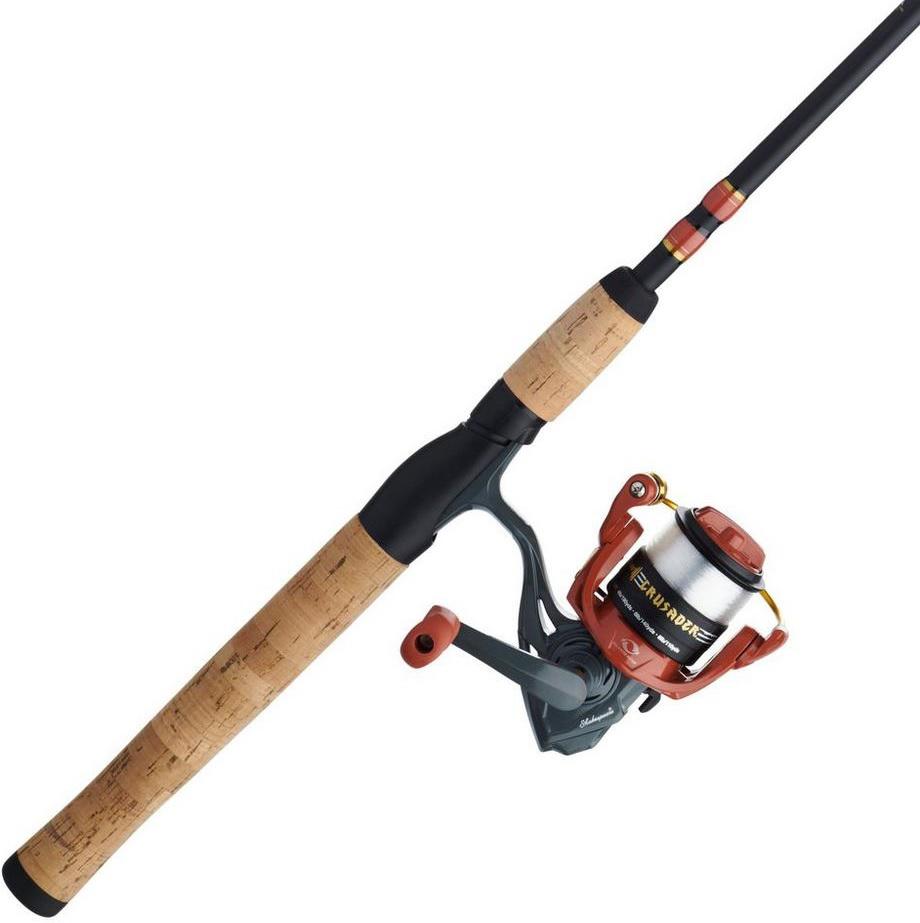 Shakespeare 1532477 Crusader 2PC 5' Spinning Combo 25 Size