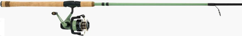 SS WILD SERIES TROUT SPIN COMBO 5'6'UL (IM-6 Graph 2pc Rod cork hdl 5BB 35reel)