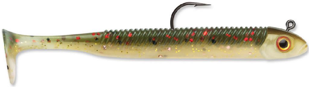 STORM 360GT SEARCHBAIT 4-1/2' HOUDINI (3-Pack 1/4oz Minnow 1 Rigged  2 Bodies)