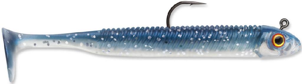 STORM 360GT SEARCHBAIT 3-1/2' TRU BLUE (3-Pack 1/8oz Minnow 1 Rigged  2 Bodies)
