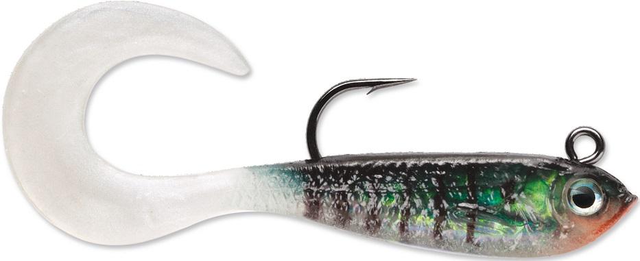 STORM 3'W.E.CURLTAIL MINNOW(3) BLUEGILL - STORM