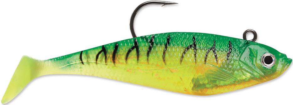 STORM 3'WILDEYE SWIM SHAD(3) FIRETIGER