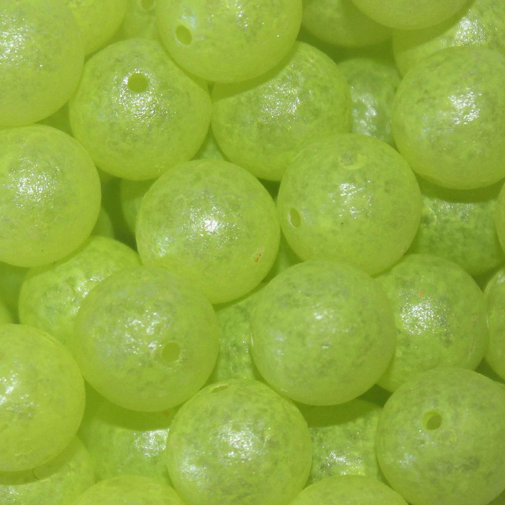 TROUTBEAD GLOWBEADZ 10MM(15) CHART GLOW - Gunarama