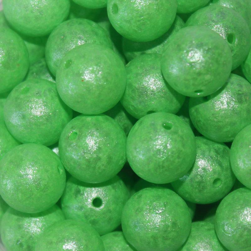 TROUTBEAD GLOWBEADZ 10MM(15) GREEN GLOW - Gunarama