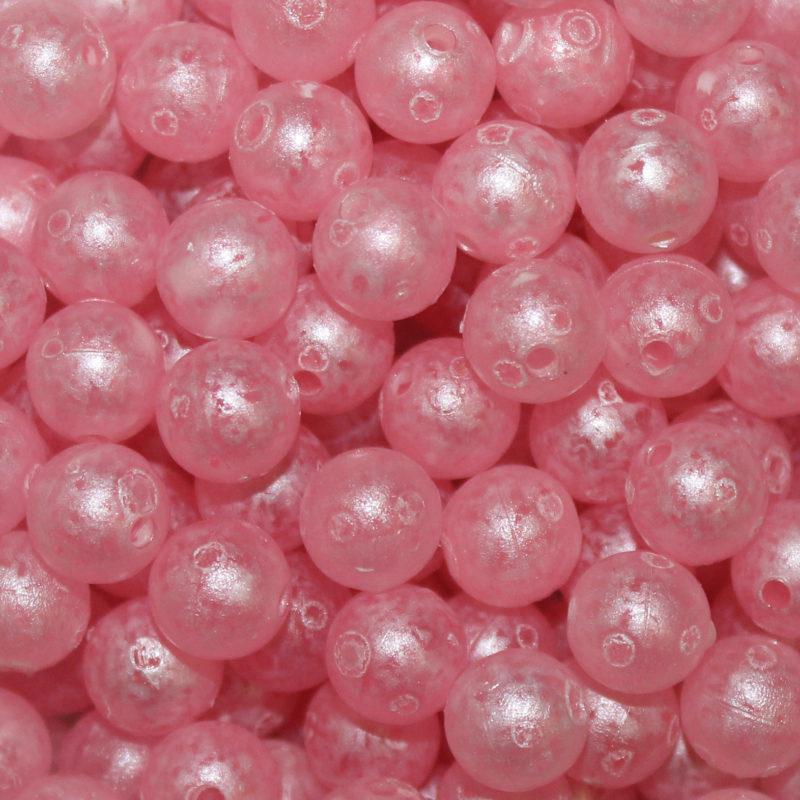 TROUTBEAD MOTTLED  8MM(30) BLUSH ROE - Gunarama