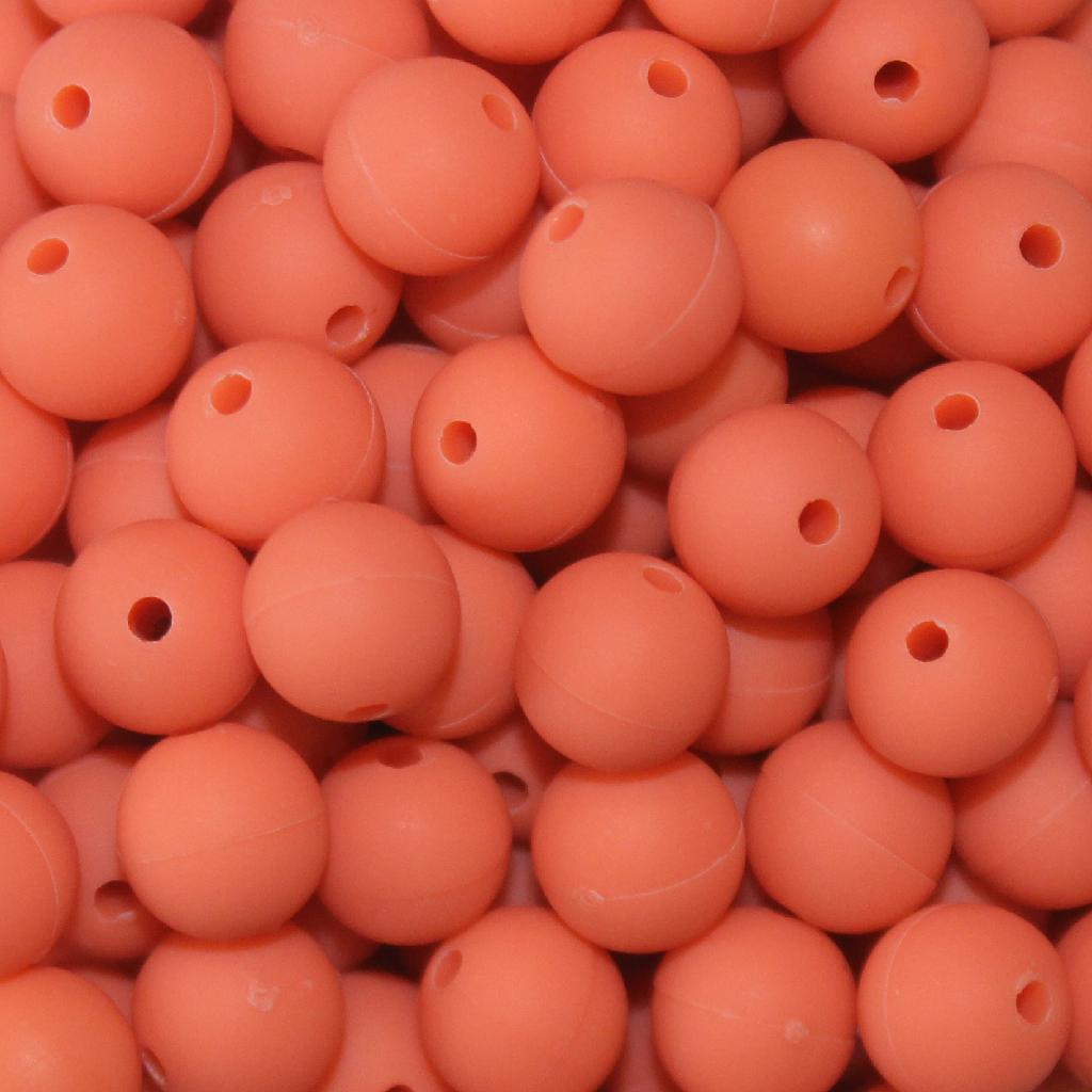 TROUTBEAD STD BEADS 10MM(30) DARK PEACH - Gunarama