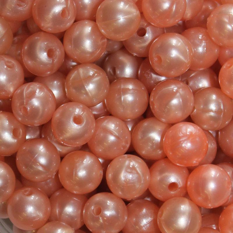TROUTBEAD STD BEADS 10MM(30) PEACH PEARL - Gunarama