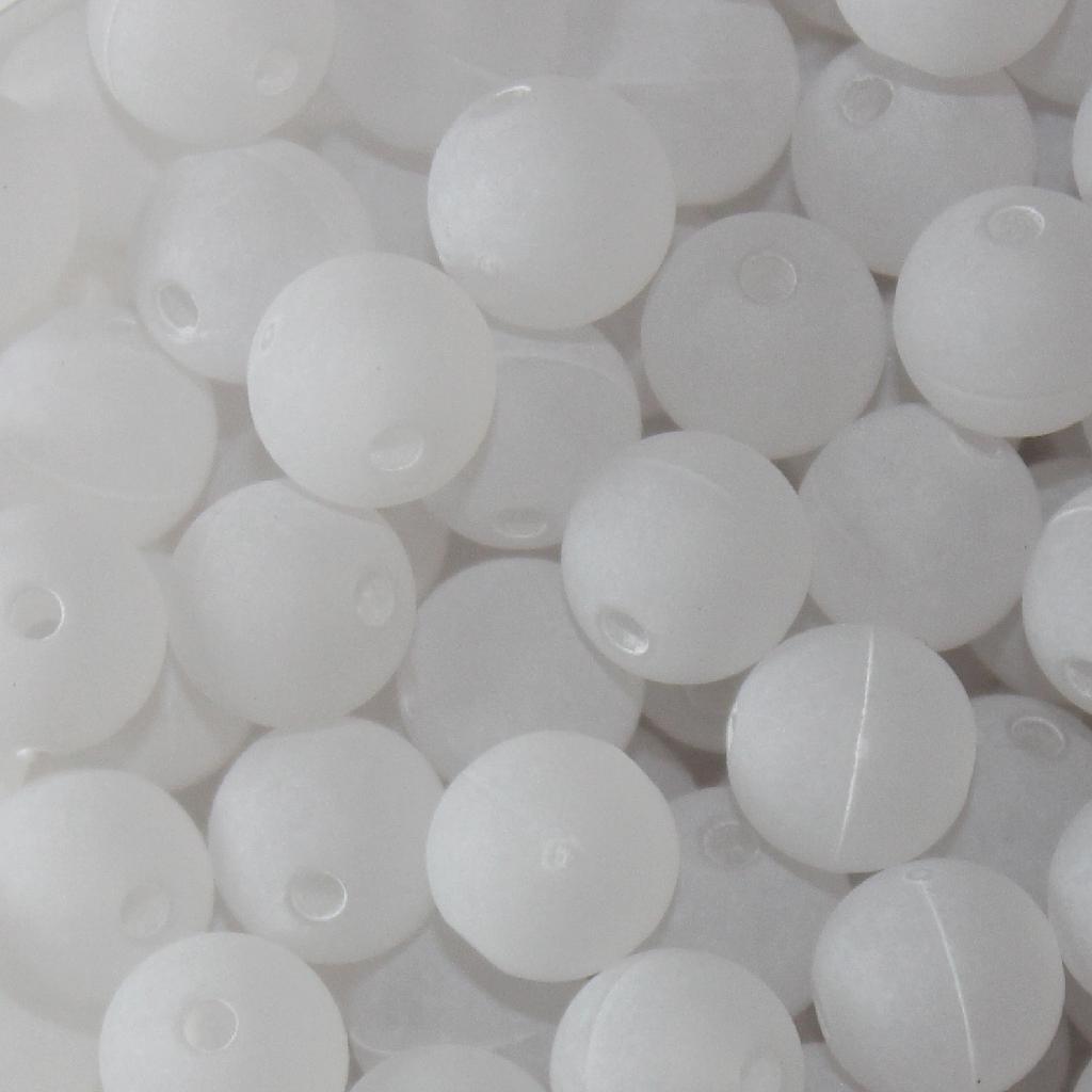 TROUTBEAD STD BEADS  8MM(40) SNOW ROE - Gunarama