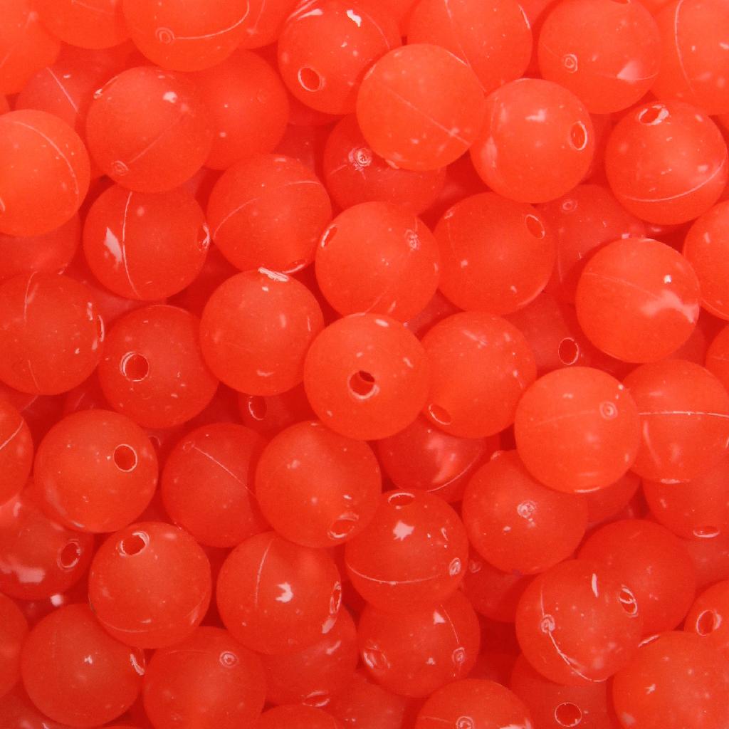 TROUTBEAD STD BEADS 12MM(20) MNDARIN ROE - Gunarama