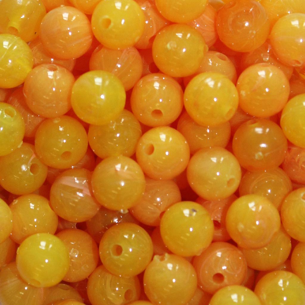 TROUTBEAD STD BEADS 10MM(30) EGG YOLK - Gunarama
