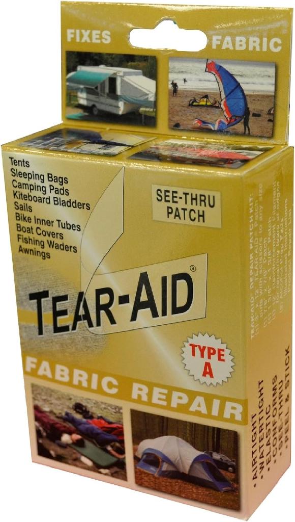 TEAR AID TYPE A FABRIC REPAIR GOLD KIT