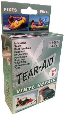 TEAR AID TYPE B VINYL REPAIR GREEN KIT