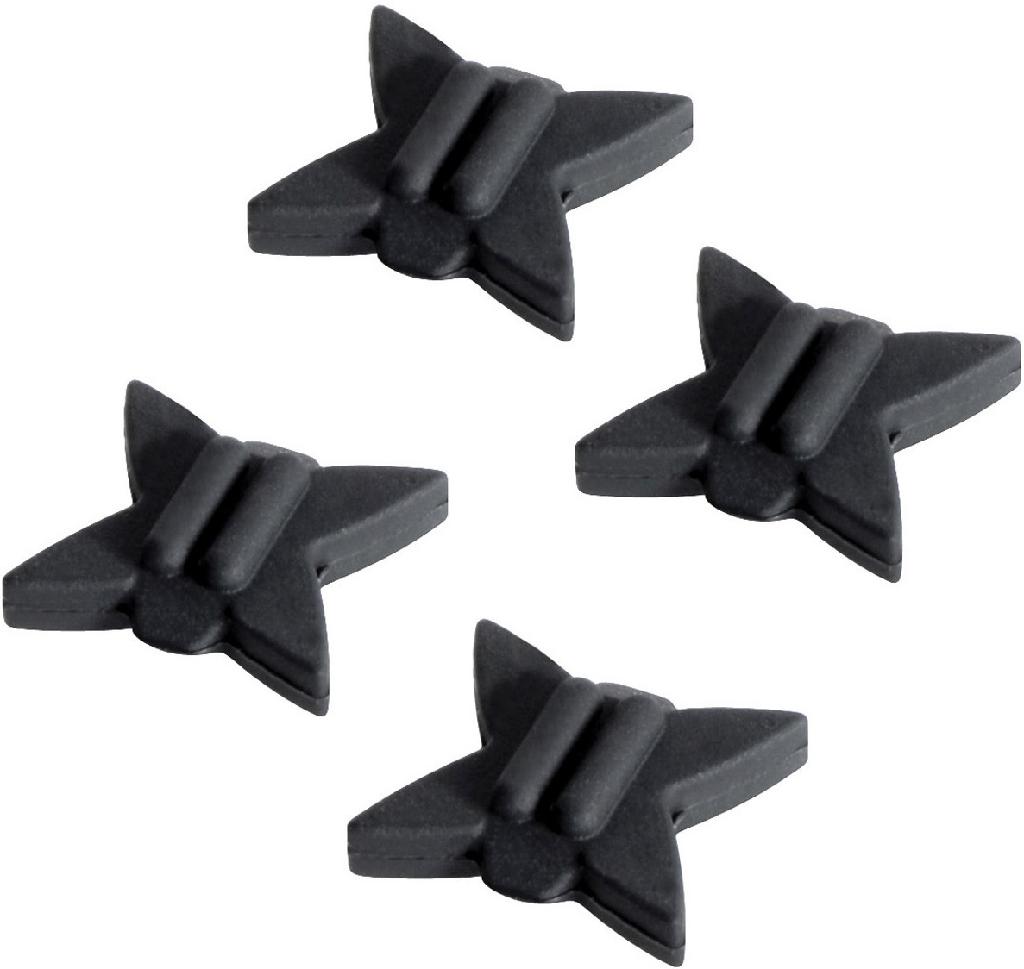 TRUGLO TRU-BLOCK STRING SILENCERS 4-PACK (BLACK)