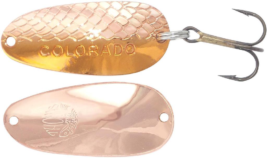 THOMAS 1/10OZ COLORADO SPOON  COP/GOLD