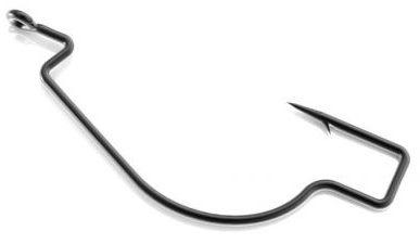 TRAP BLK OFFSET WIDE GAP HOOK 25PK 4/0