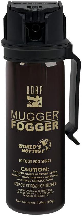 UDAP MUGGER FOGGER 2OZ W/CLIP WORLD'S HOTTEST FORMULA PEPPER SPRAY