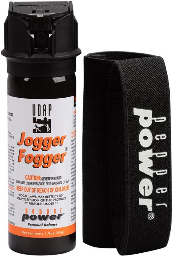 UDAP JOGGER FOGGER 2OZ W/HOLSTER PEPPER POWER PREMIUM PEPPER SPRAY