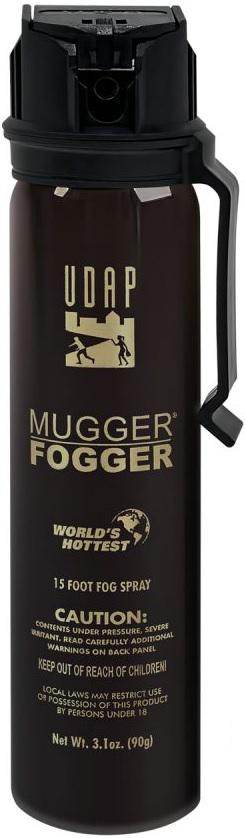 UDAP MUGGER FOGGER 3.1OZ WORLD'S HOTTEST FORMULA PEPPER SPRAY