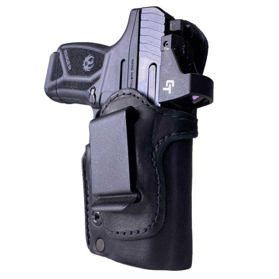 URBAN CARRY LOCKLEATHER RMR IWB HOLSTER  205 SIZE (RMR CUT) BLACK-RH - Gunarama