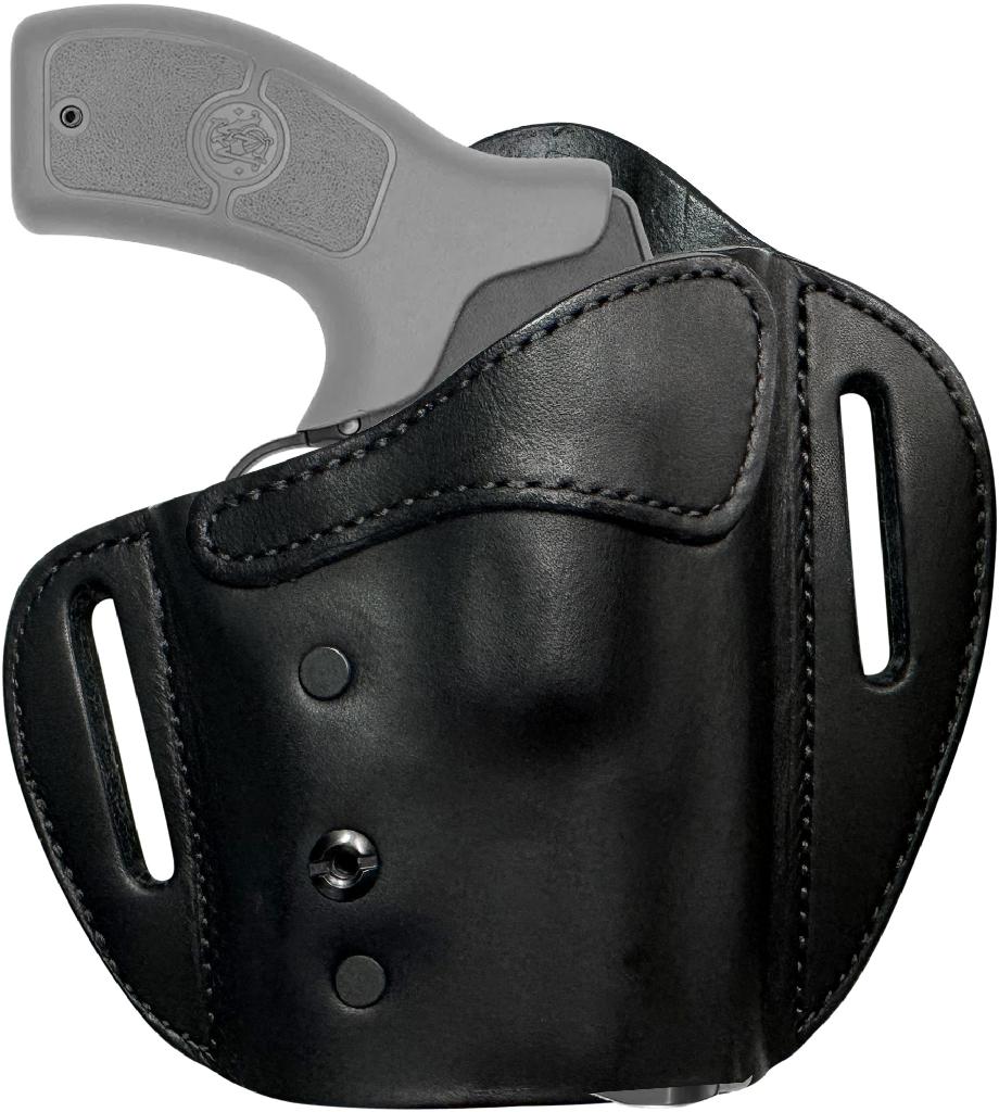 URBAN CARRY LOCKLEATHER OWB HOLSTER 210 SIZE BLACK-RH (FITS REVOLVER MODELS)