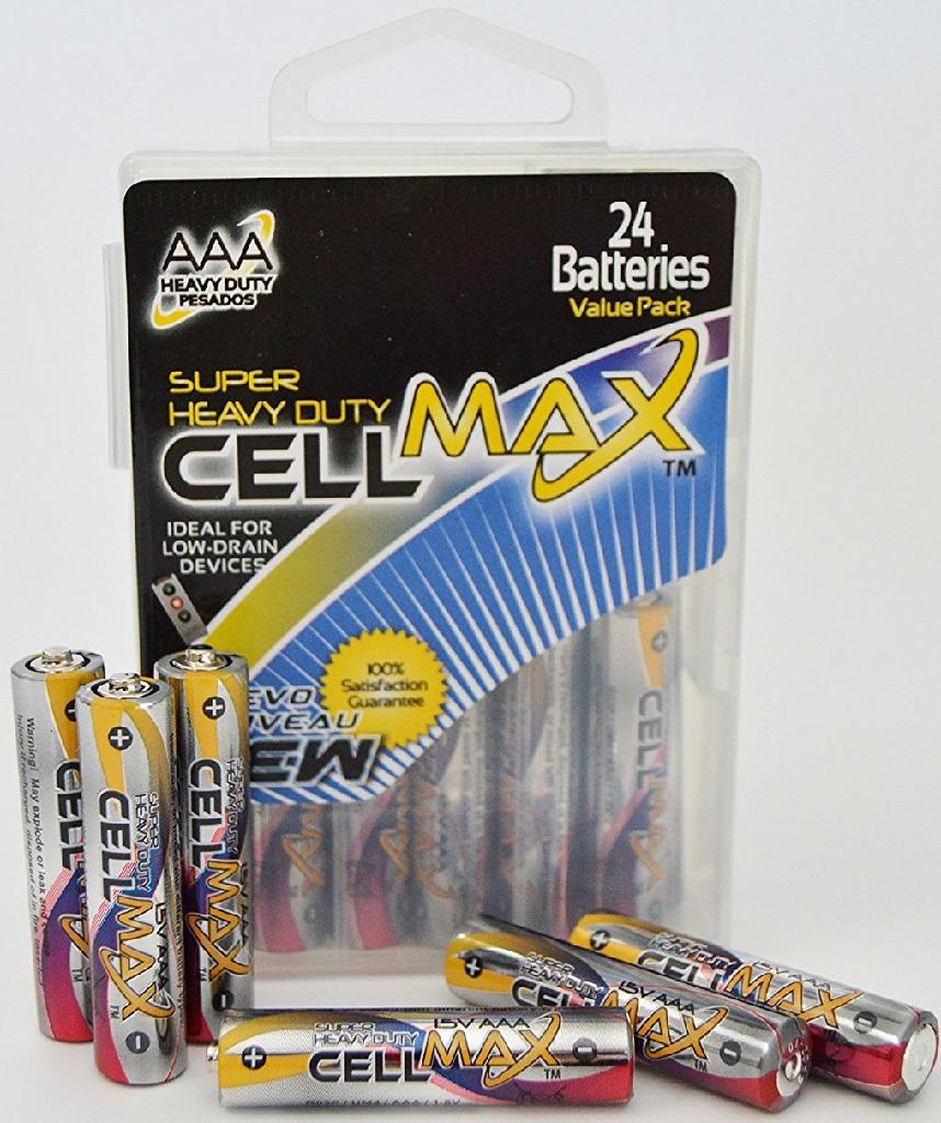 VALUE MAX CELL MAX HD AAA BATTERIES  24 HARD PACK