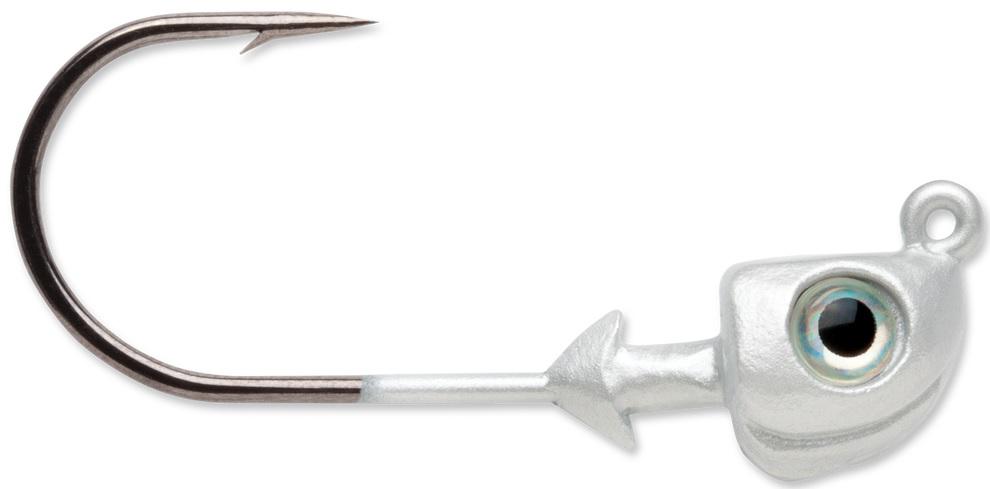 VMC BOXER JIG HEAD 1/2oz(4) MET WHITE