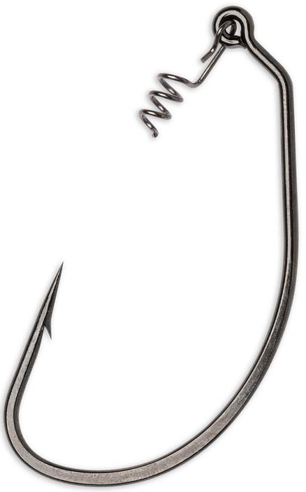 VMC HD SWIMBAIT HOOK 7/0(4) BLK NICKEL W/CORKSCREW BAITHOLDER