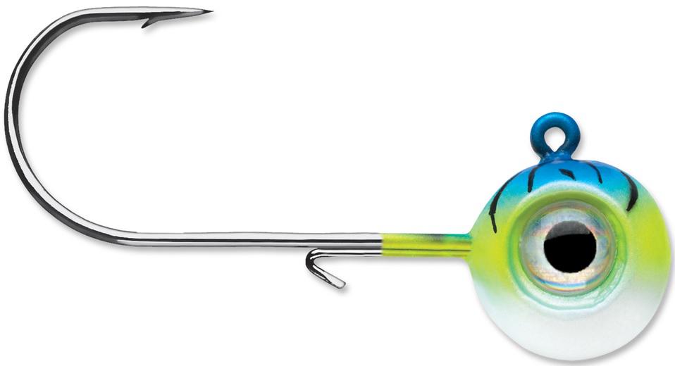 VMC NEON MOON EYE JIG 1/4oz(4) BLUE FIRE - VMC