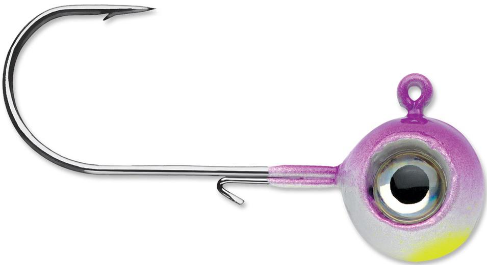 VMC NEON MOON EYE JIG 1/8oz(4) PURP ALBI