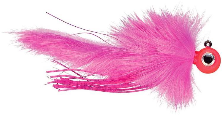 VMC TWITCHIN' JIG 3/8oz GLOW ANGEL FACE (UV)