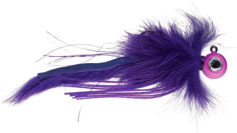 VMC TWITCHIN' JIG 3/8oz GLOW PURPLE RAIN (UV)