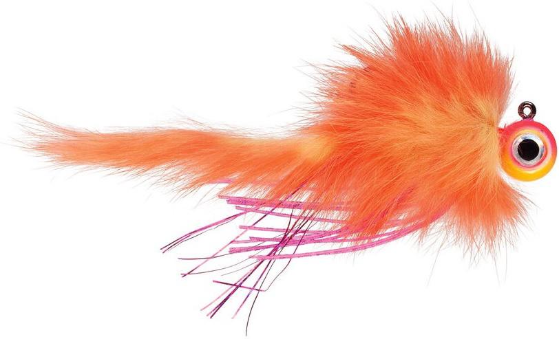 VMC TWITCHIN' JIG 3/8oz GLOW SHRIMP CKTL (UV)
