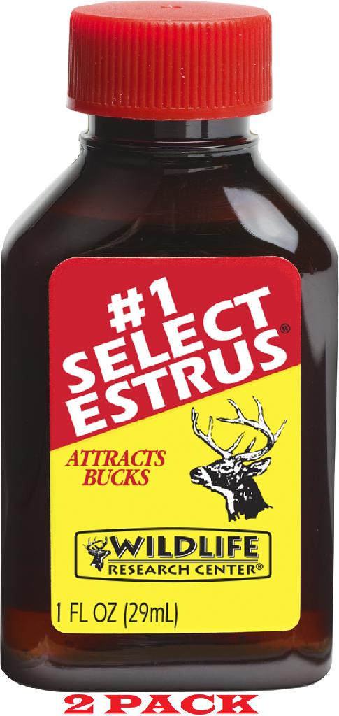 Wildlife Research #1 Select Estrus Combo 2 1 oz. bottles - Wildlife Research Center
