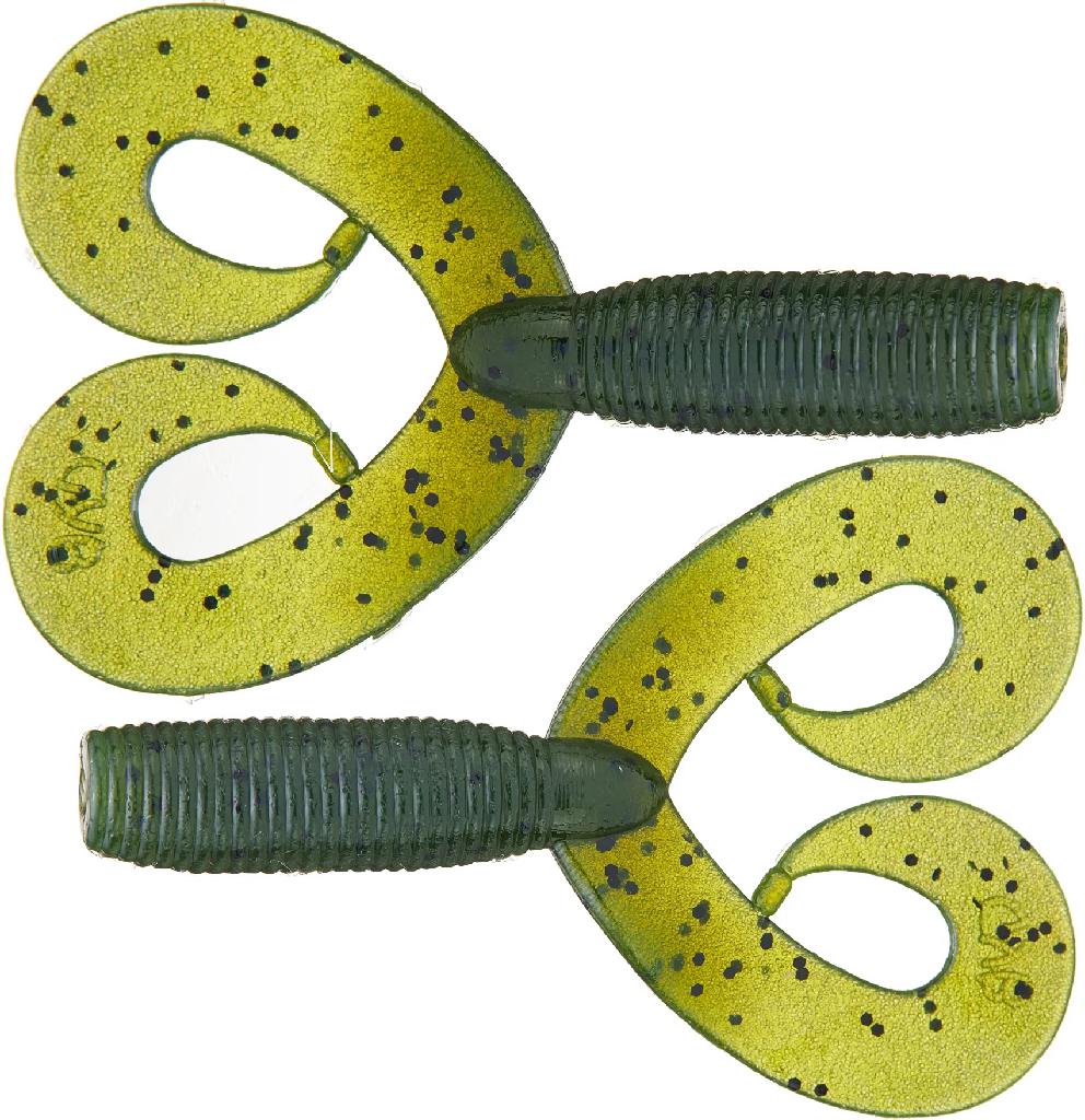 YAMA 5'DBL.TL GRUB (20) WMELON/BLK-FLK