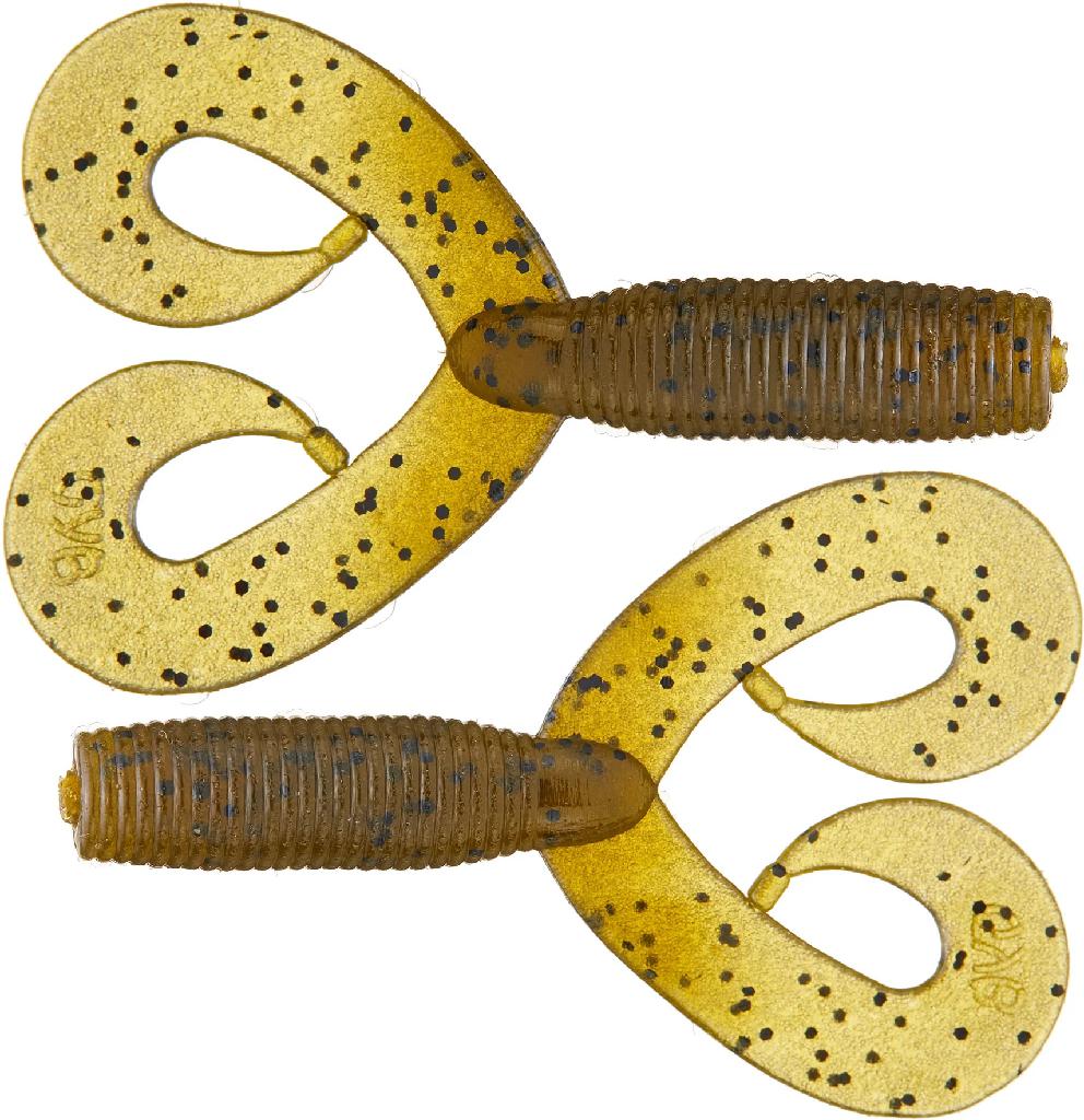 YAMA 5'DBL.TL GRUB (20) GRN.PKIN/BLK-FLK