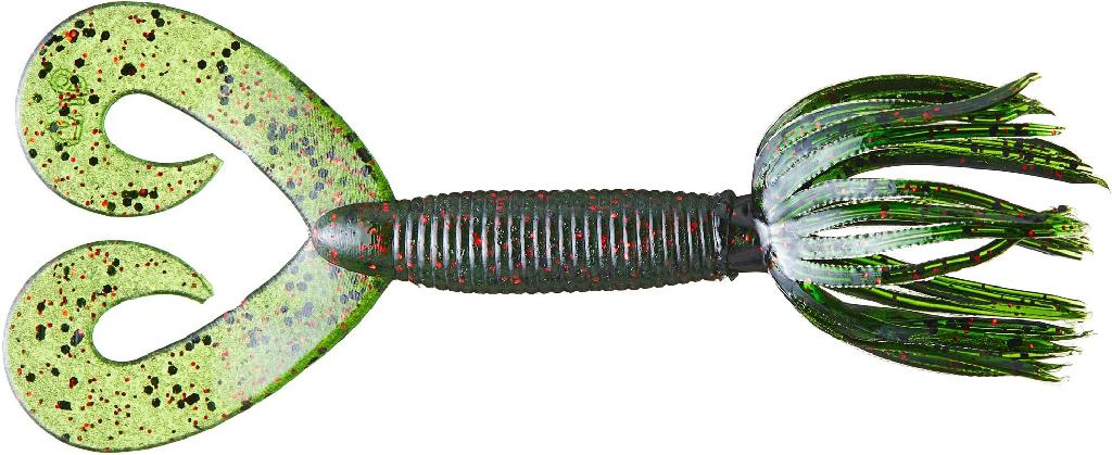 YAMA 5'DT HULA GRUB(10) WMELON/BLK-RD-FK