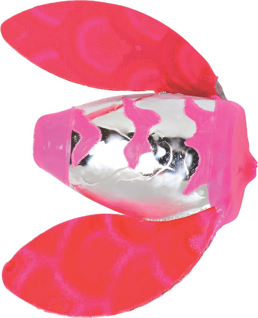 YBAT #8 SPIN-GLOS (12) DBL TRBL UV PINK