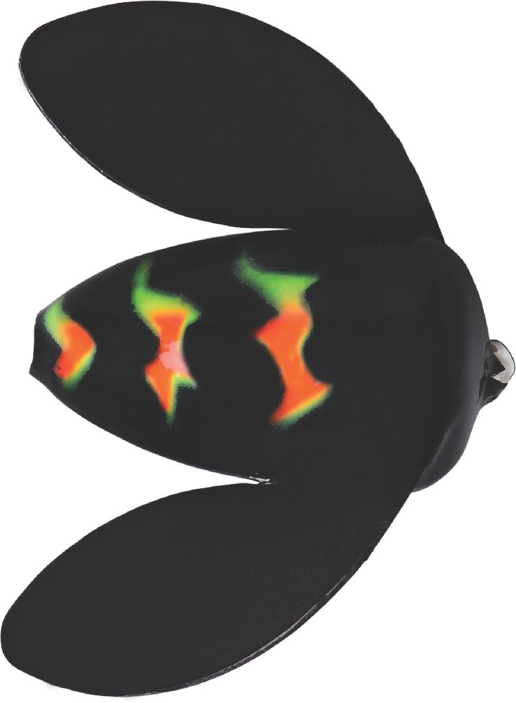 YBAT #4 SPIN-GLOS (12) BLK MAGIC/BL-WING