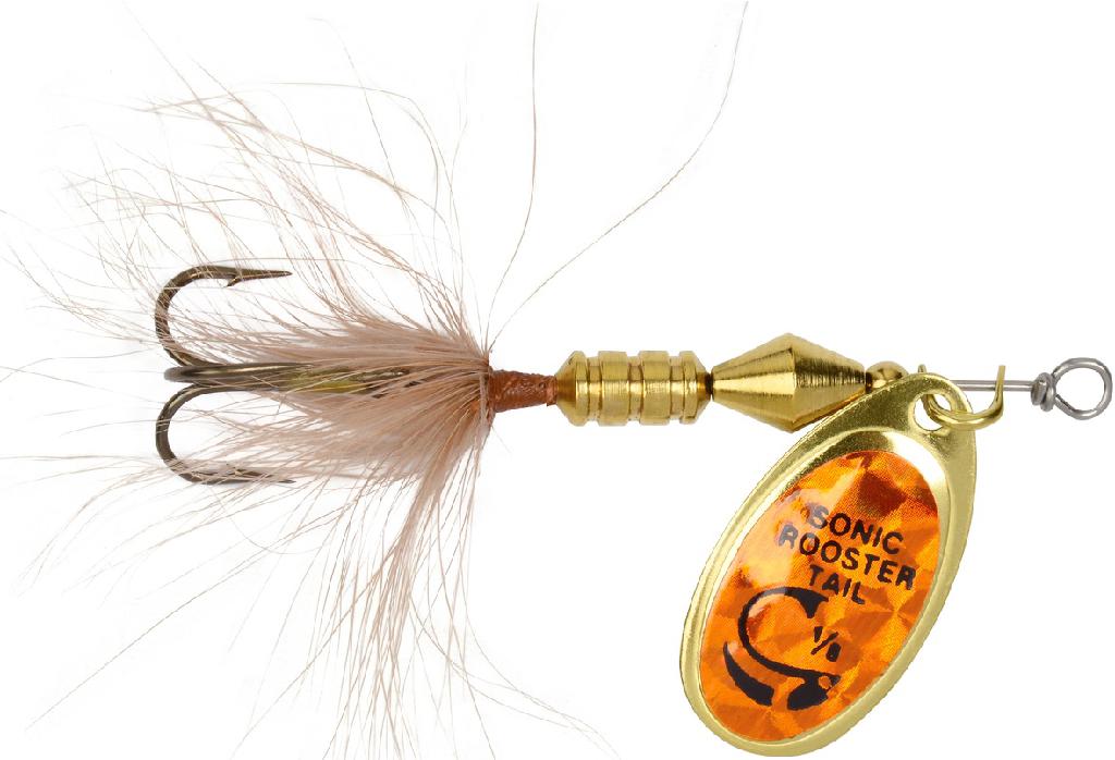 YBAT 1/8 SONIC ROOSTERTAIL BROWN MYLAR