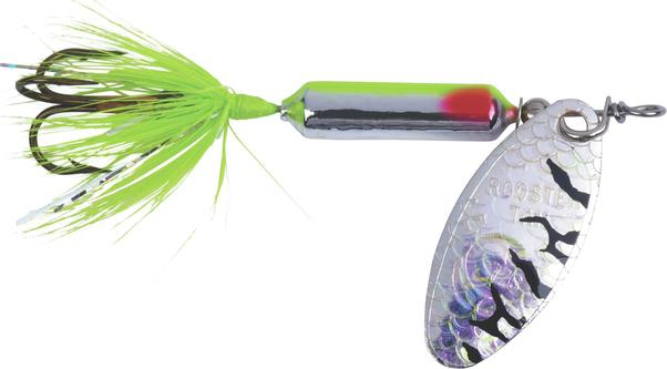 Y/BAIT 1/8 ROOSTERTAIL  CLOWN TIGER